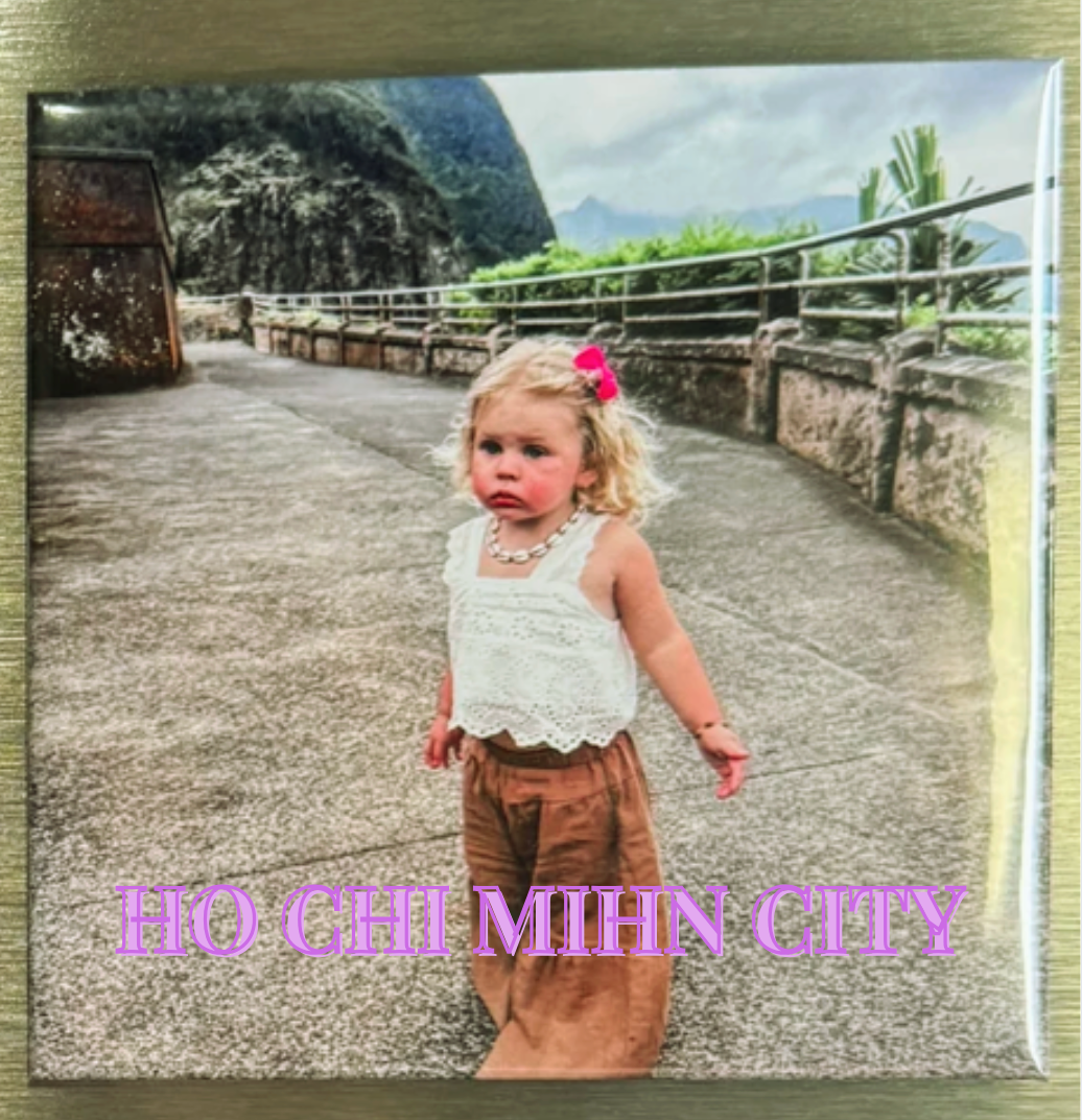 Mindemagnet - Ho Chi Minh City (9x9cm)