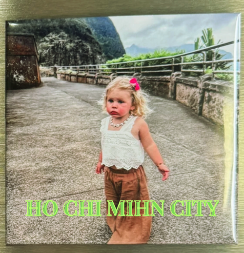 Mindemagnet - Ho Chi Minh City (9x9cm)