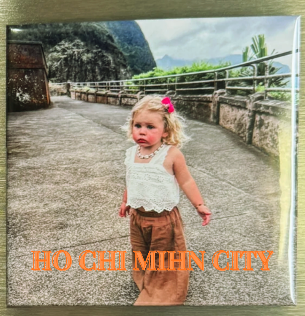Mindemagnet - Ho Chi Minh City (9x9cm)