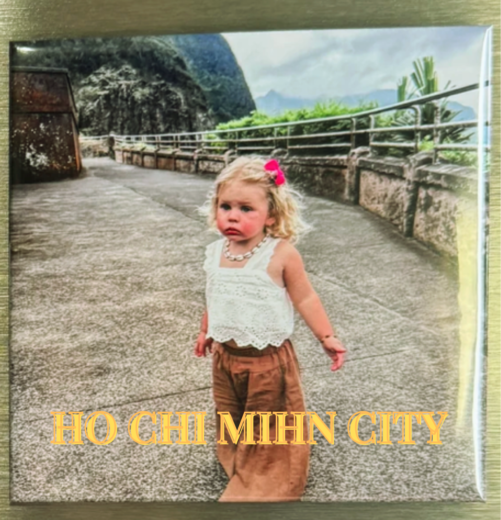 Mindemagnet - Ho Chi Minh City (9x9cm)